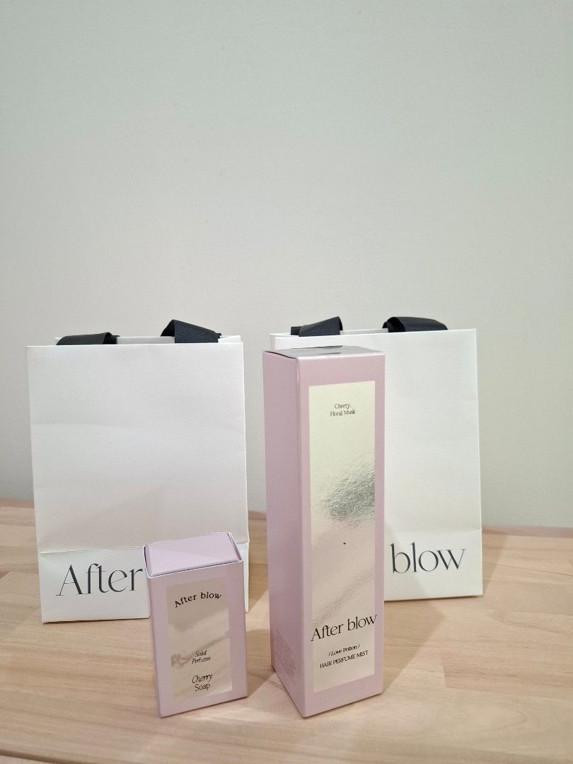 After Blow Perfume (Category: Fragrance & Deodorants) located in Batangas. Submitted by pjose (Listing ID 1415971974, Image 1). Description: >Afterblow Solid Perfume (6.5g) - Sold ‼️ *Php 1,000 - sealed with paperbag* (Original Price - 23,712 Korean Won) >Afterblow Hair Perfume Mist (80ml) *Php 2,000 - sealed with paperbag (Original Price - 48,000 korean won) Original from Korea.