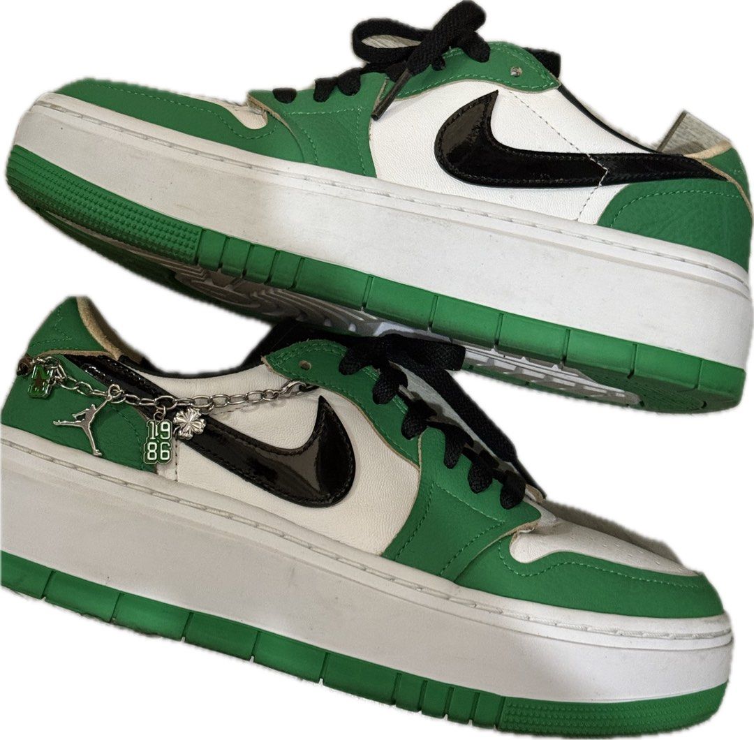 Air Jordan 1 Elevate Low SE "Lucky Green" (Category: Sneakers) located in Quezon City. Submitted by mintconditionph (Listing ID 1415831348, Image 1). Description: Size - 8.5W 25.5CM.