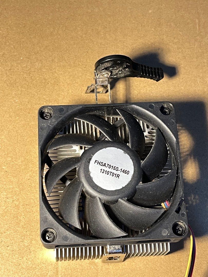 AMD A8-9600 7th Gen APU with CPU Cooler (Category: Computer Parts) located in Cavite. Submitted by stuffromydesk (Listing ID 1415983820, Image 3). Description: Not being anymore. Originally purchased from PC Express and used in a POS system. Still in good working condition. Brand: AMD Model: 7th Gen A8-9600 APU Series: AMD A8-Series APU for Desktops Socket Type: AM4 Core Name: Bristol Ridge Number Of Cores: 4 Number Of Threads: 4 Operating Freque