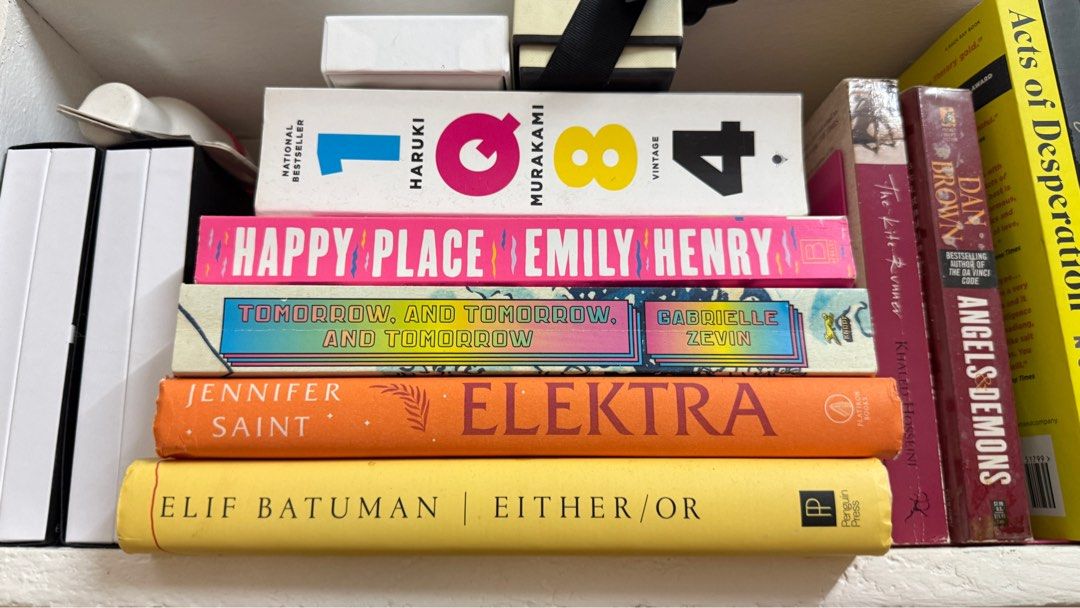 Babel Happy Place Elektra Books (Category: Storybooks) located in Quezon City. Submitted by mag.safe (Listing ID 1415931525, Image 1). Description: Babel by RF Kuang - ₱750 (unopened) Elektra - ₱550 Happy Place - ₱650 Tomorrow, Tomorrow, Tomorrow - ₱550 from my library to yours! .