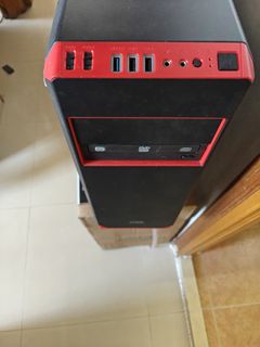 Black and Red Desktop Computer Case497030995096391680
