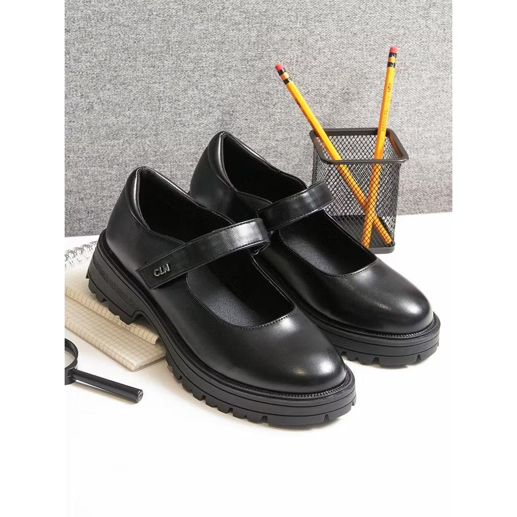 CLN Black Mary Jane Platform Shoes (Category: Flats & Sandals) located in Pasig City. Submitted by msdealsstyles (Listing ID 1415841472, Image 1). Description: - Black Mary Jane platform shoes - Features a strap across the top - Chunky sole - Subtle logo detail - Comfortable and stylish - Adds edge to any outfit - Versatile wardrobe addition - CLN Brand - Brand New - Guaranteed Original - Size 36, 37, 38, 39, 40, 41.