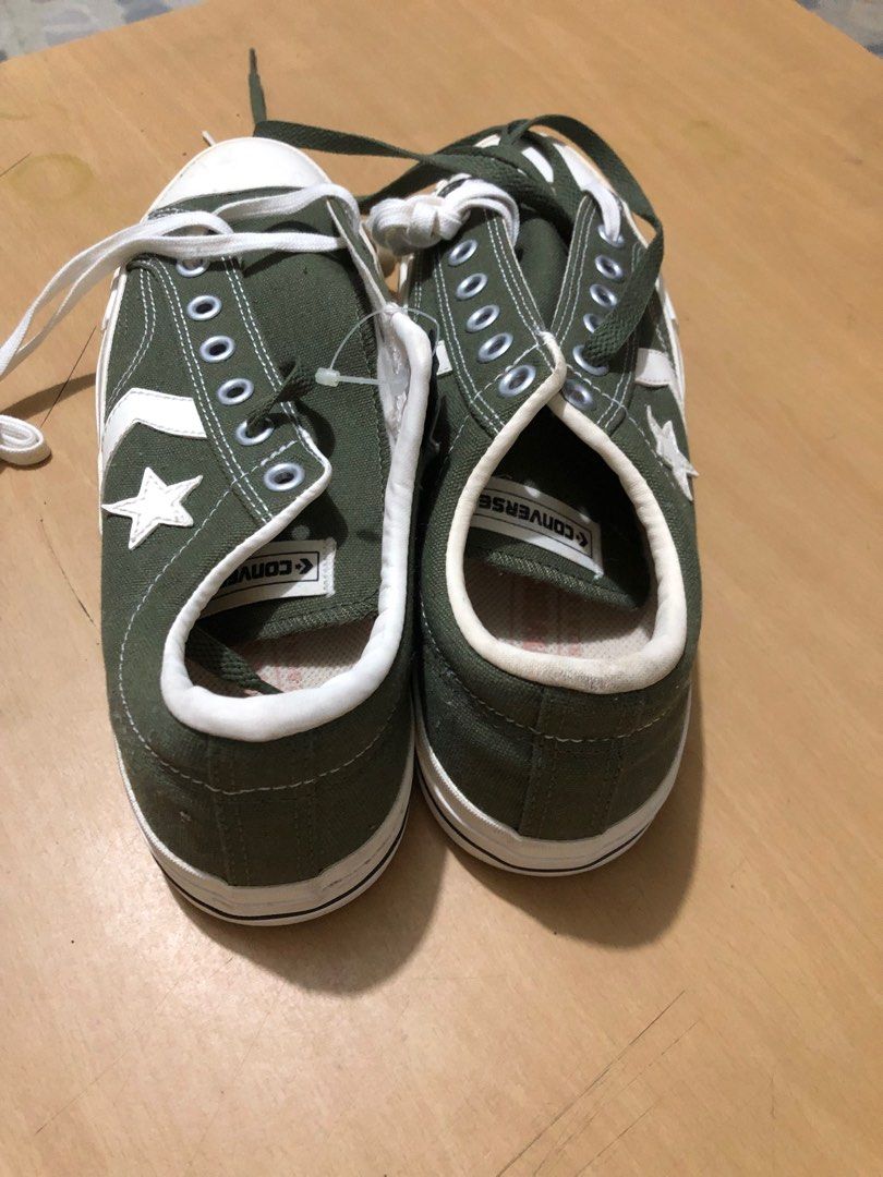 Converse Star Player 76 Forest Green (Category: Sneakers) located in Cebu City. Submitted by dmquery (Listing ID 1415897723, Image 3). Description: Converse Star Player 76 Color: Forest Green Size 7 Womens Brandnew and original Bought in Japan. Never been used and na stock lang. No box .