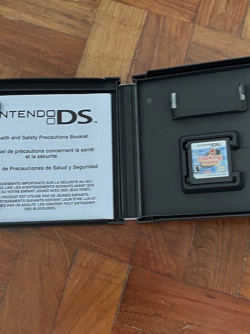 Cooking Mama for Nintendo DS (Category: Nintendo) located in Mandaluyong City. Submitted by mar.ang (Listing ID 1415879172, Image 3). Description: New in box with original packaging and safety note. No issues and works as expected..
