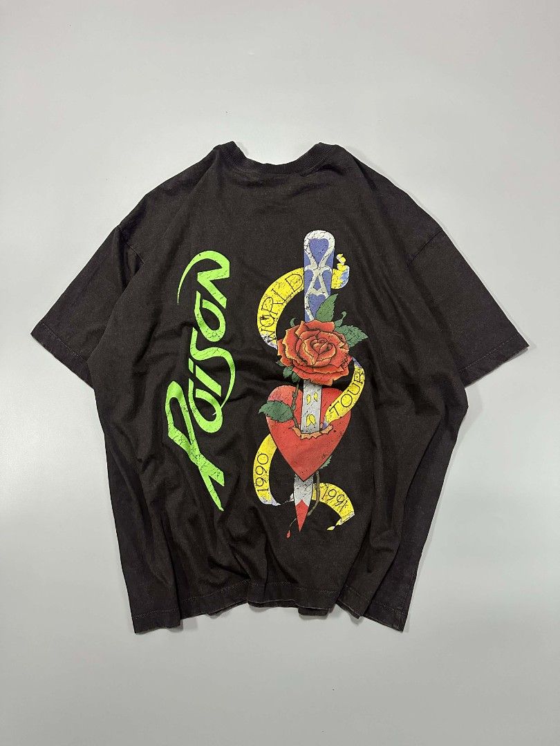 Cotton On Boxy Poison Band Tee (Category: Activewear) located in Marikina City. Submitted by mar_tthrift (Listing ID 1415833143, Image 1). Description: Size: Best Fit to Large ‎ ‎Dimes: ‎Width: 21 inches ‎Length: 24 inches ‎Shoulder: 22 inches ‎ ‎Condition: ‎No Issue ‎Still in great condition ‎ ‎Shipping: ‎J&T Express, Lalamove (Metro Manila) ‎ ‎Strictly No Deleting Comments. ‎Bogus Buyer will be posted. ‎Color may vary due to lighting..