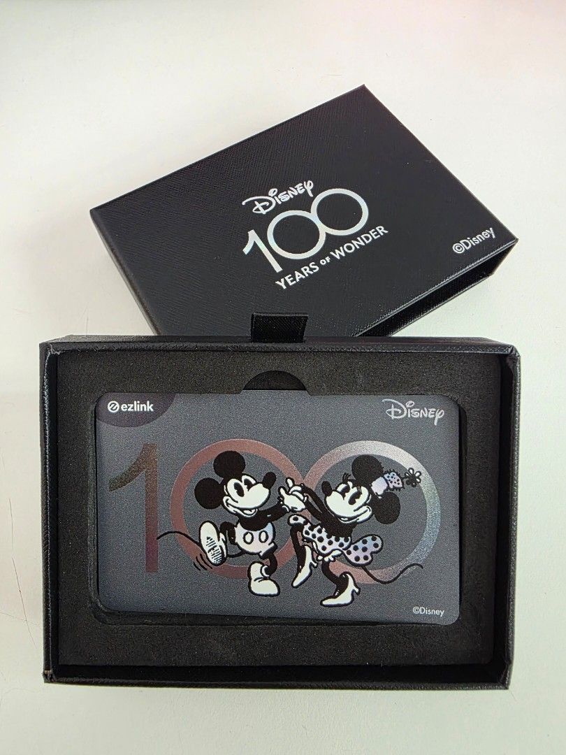 Disney 100 Years of Wonder ez-link card, Hobbies & Toys, Travel, Travel ...