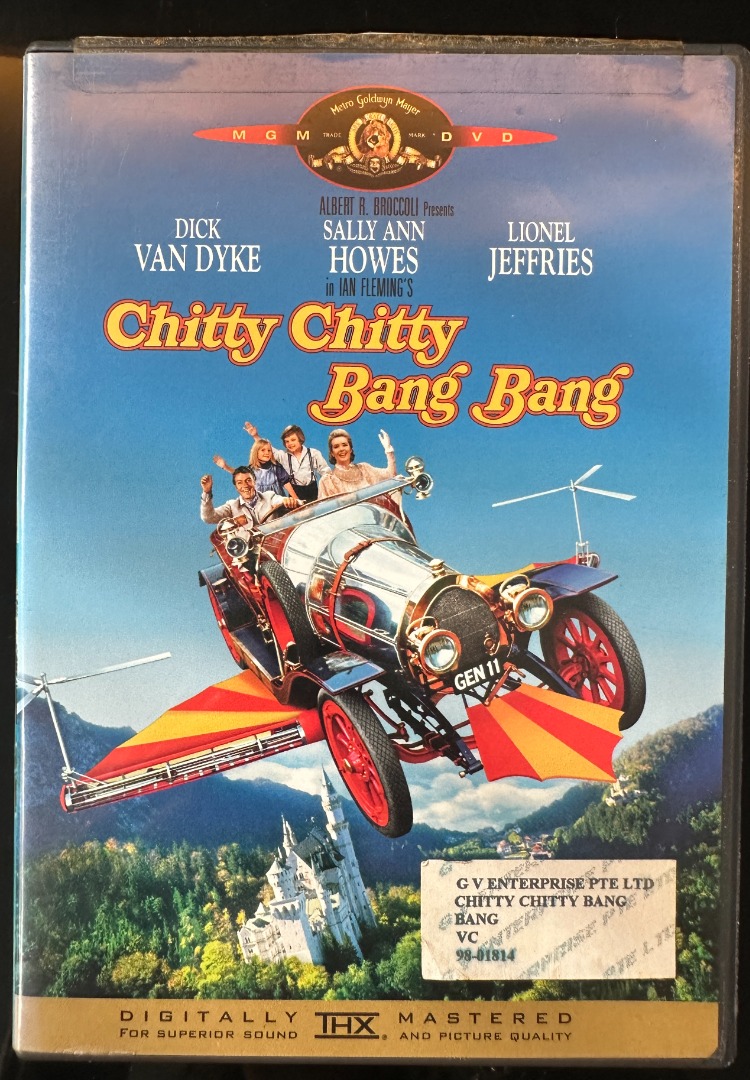 DVD Original Chitty Chitty Bang Bang (1968), Hobbies & Toys, Music ...