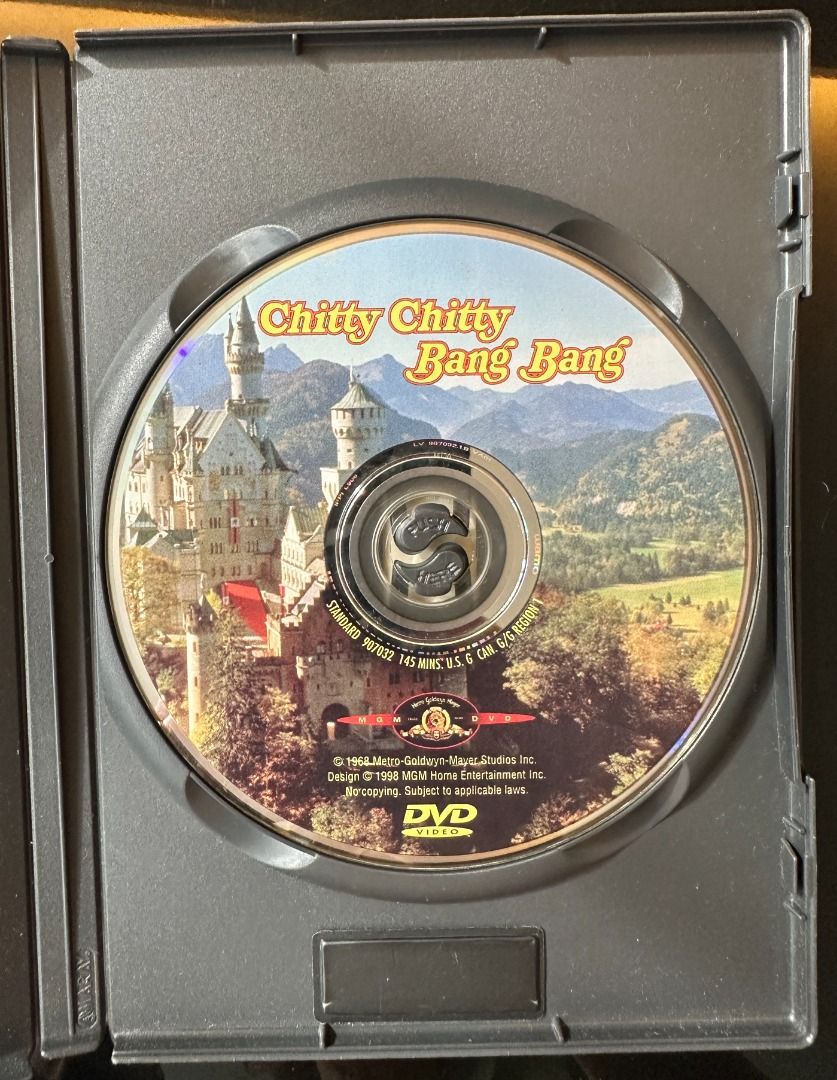 DVD Original Chitty Chitty Bang Bang (1968), Hobbies & Toys, Music ...