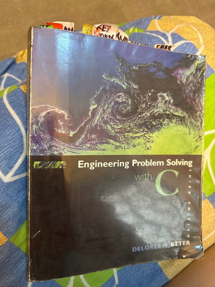 Engineering Problem Solving with C (Category: Textbooks) located in Singapore. Submitted by lmich3 (Listing ID 1415895630, Image 1). Description: .