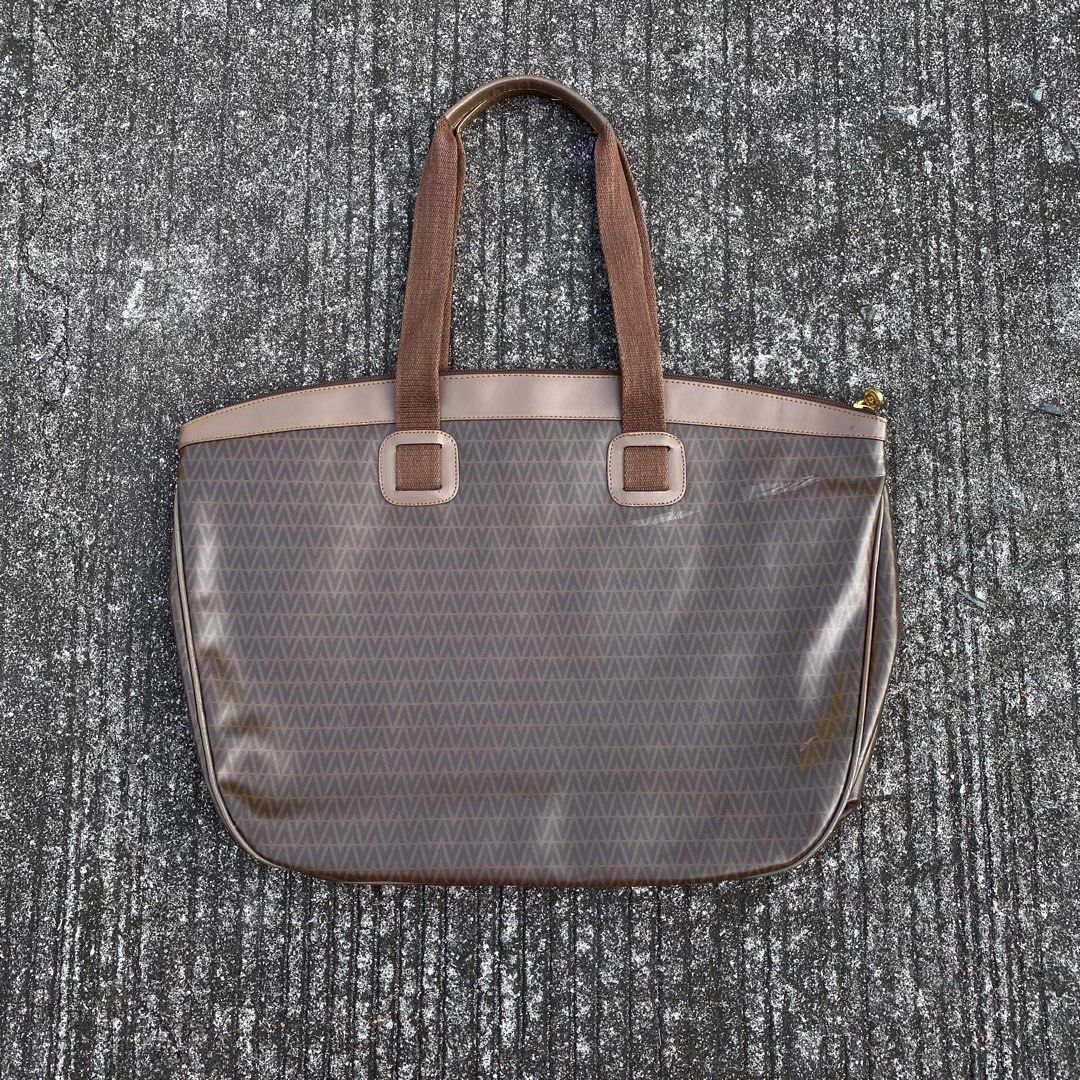 For sale (Category: Luxury Bags & Wallets) located in Manila. Submitted by thriftpuff (Listing ID 1415957647, Image 2). Description: Valentino Mario PVC Leather Boston Bag Brown Price 3,500 free shipping .