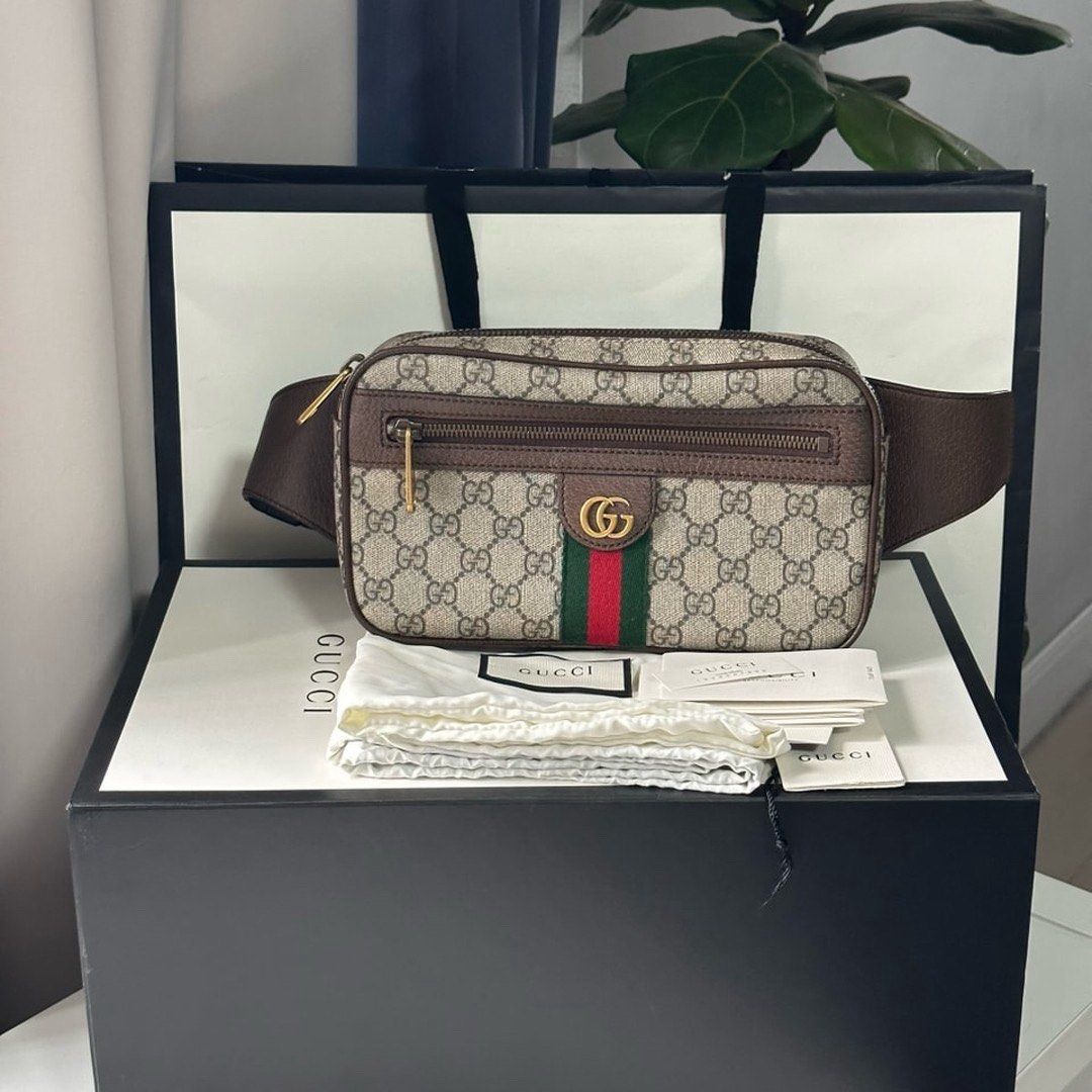Pre Loved Original Gucci Ophidia Belt Bag (Category: Luxury Bags & Wallets) located in Paranaque City. Submitted by edwinccdp (Listing ID 1415973616, Image 1). Description: Pre Loved Gucci Ophidia Belt Bag Inclusions: Care Cards Dust Bag Box.