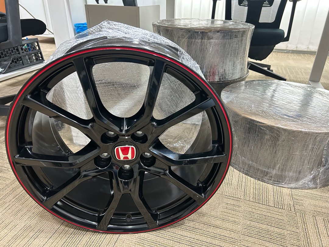 Honda R20 Modification Honda Civic Type R FK8 R20 original rims 4pcs, Auto Accessories on ...