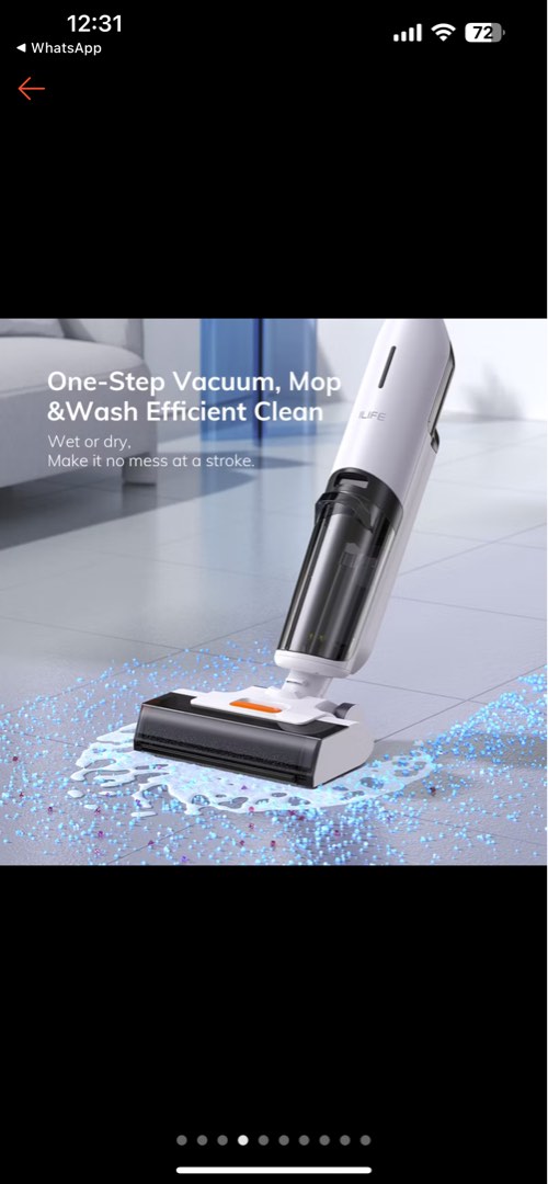 ILIFE W90 Wet & Dry Vacuum Cleaner, TV & Home Appliances, Vacuum ...
