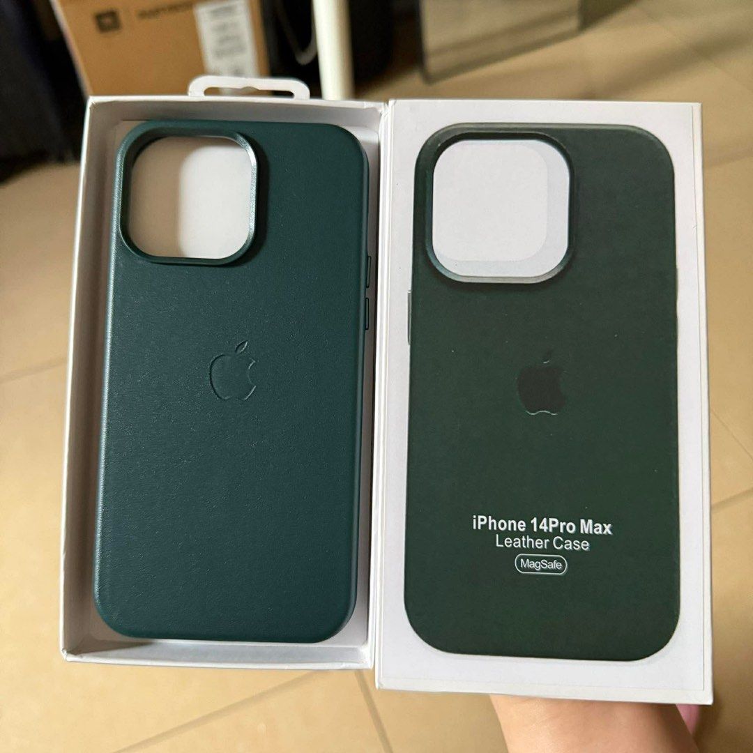 iPhone 14 Pro Max Magsafe Leather with Case Animation🆕 (Category: Cases & Sleeves) located in Quezon City. Submitted by rcstny (Listing ID 1415870804, Image 3). Description: iPhone 14 Pro Max Magsafe Leather with Case Animation🆕 - leather case - magsafe ready with case animation - wireless charging - magnetic case - also available for iP14 & 14Pro - Colors: Green, Blue, Taupe Brown & Elderberry ₱750 only each.