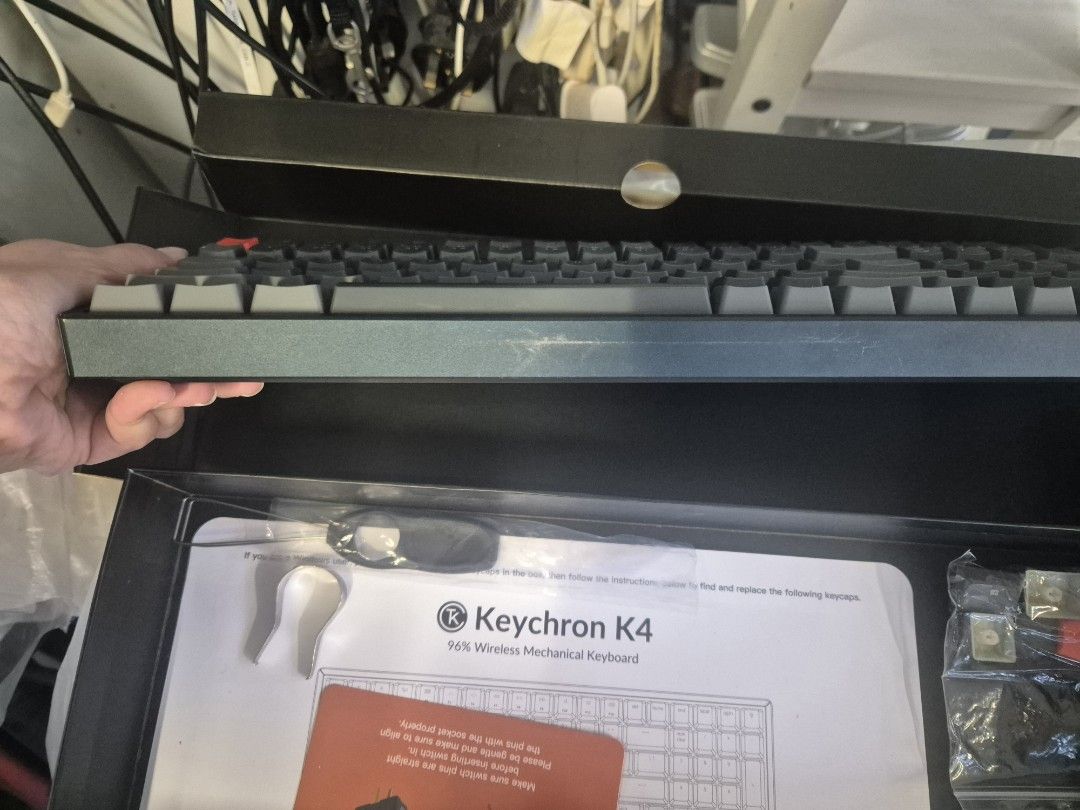 Keychron K4 96% Wireless Mechanical Keyboard, Computers & Tech, Parts ...