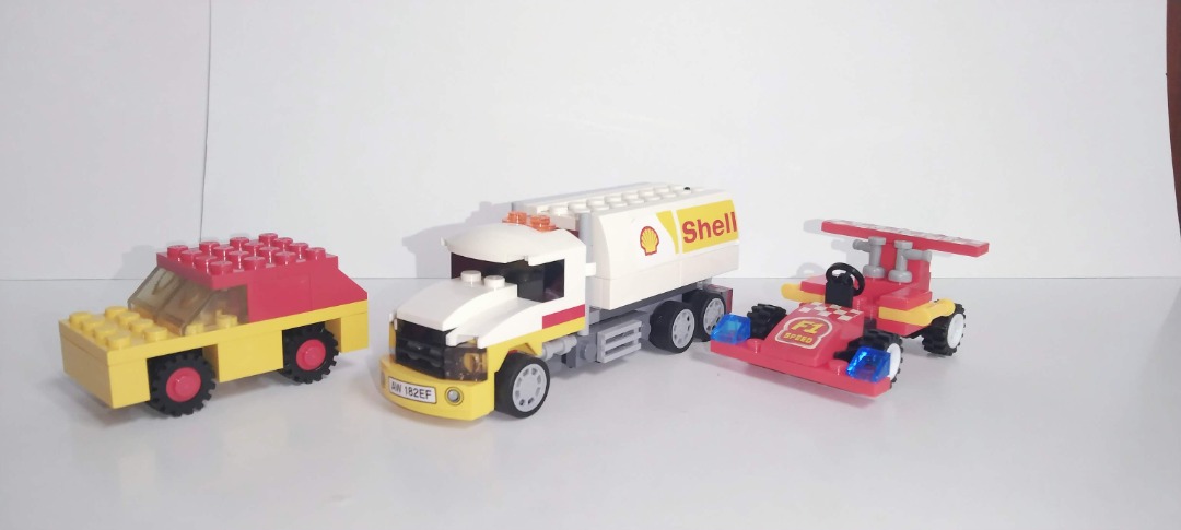 Lego Shell Truck, Car, and Race Car Set, Hobbies & Toys, Toys & Games ...