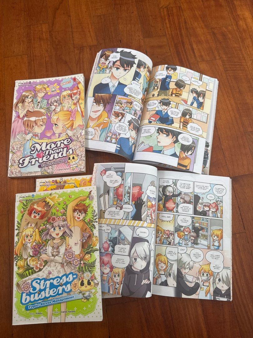Candy Series- Manga Comic Book Set, Hobbies & Toys, Books & Magazines ...