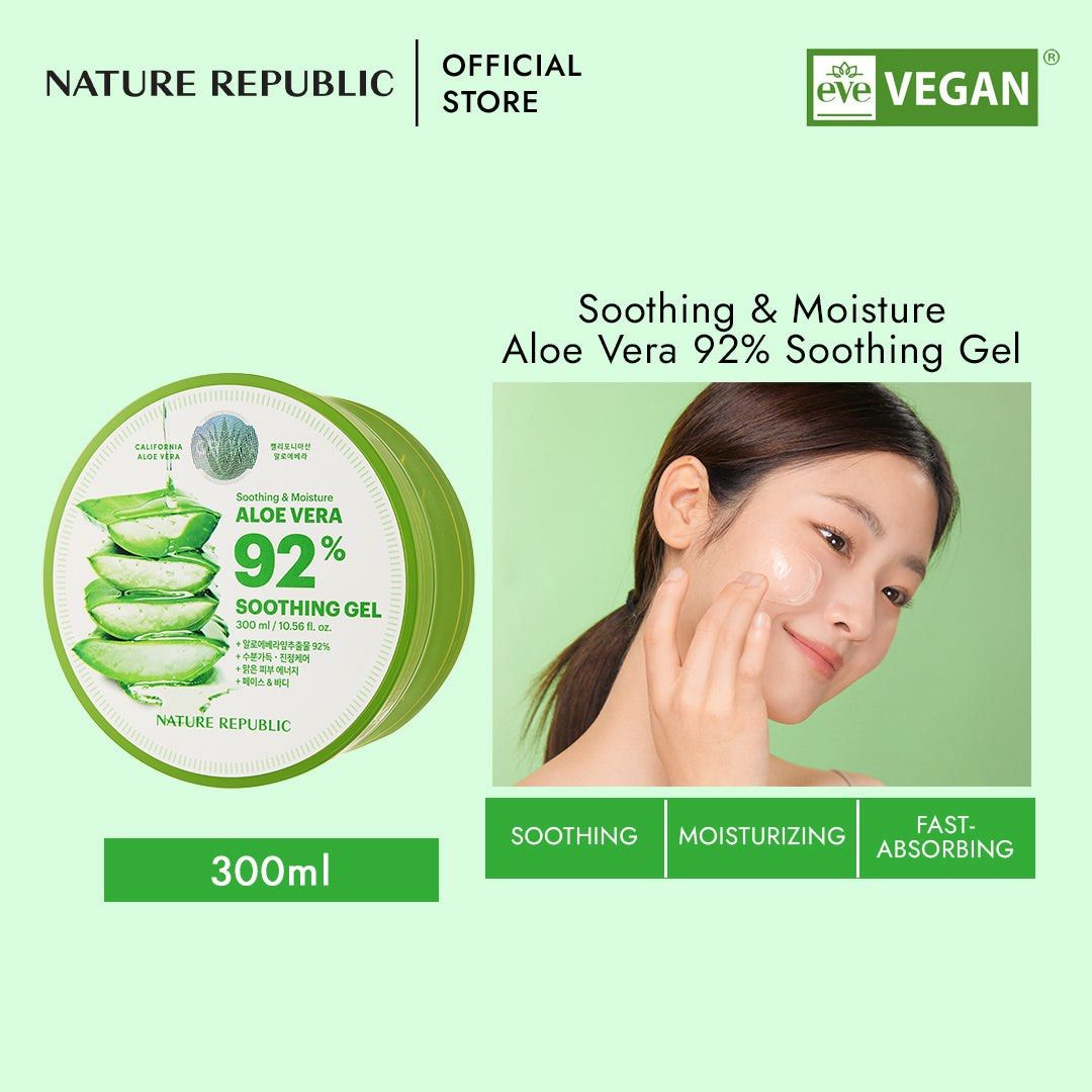 Nature Republic Aloe Vera Gel (Category: Face Care) located in Calamba. Submitted by imklari (Listing ID 1415901054, Image 3). Description: ₱150 nalang po ₱249 mall price Sealed.
