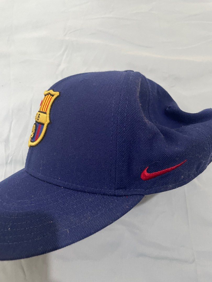 Nike FC Barcelona Cap (Category: Caps & Hats) located in Quezon City. Submitted by chlollectives (Listing ID 1415945098, Image 2). Description: - Official FC Barcelona cap by Nike. - bought in 2017 at Nike Outlet Store Paseo.