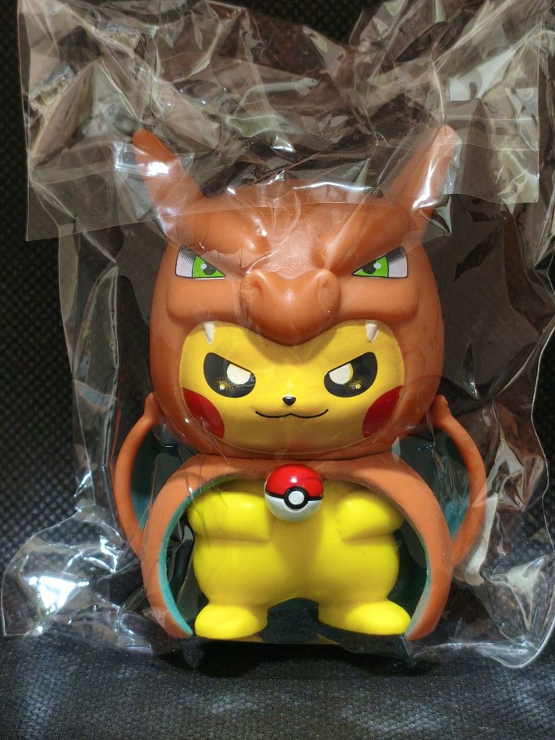 Pokemon Figure - Pikachu X Charizard Poncho (Category: Figurines & Statues) located in Pasig City. Submitted by knick_n_knacks (Listing ID 1415997454, Image 1). Description: 📌 PLEASE READ BEFORE BUYING Item have been stored for a period of time, so minor storage-related signs may be present such as dust on the box, light shelf wear, minor box creases, or slight discoloration due to age/storage. Please manage expectations. 🧸 Brand New – Old Stoc