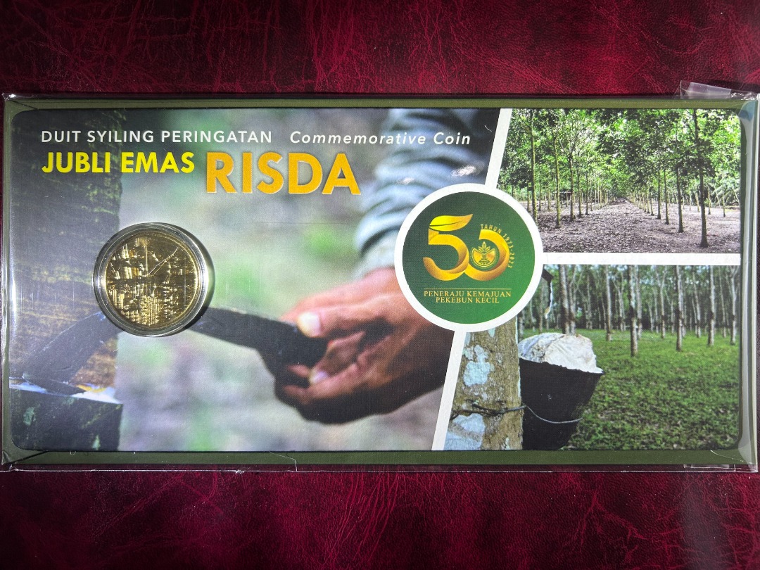 rm1 jubli emas risda 50th anniversary 2024 rubber industry smallholders ...