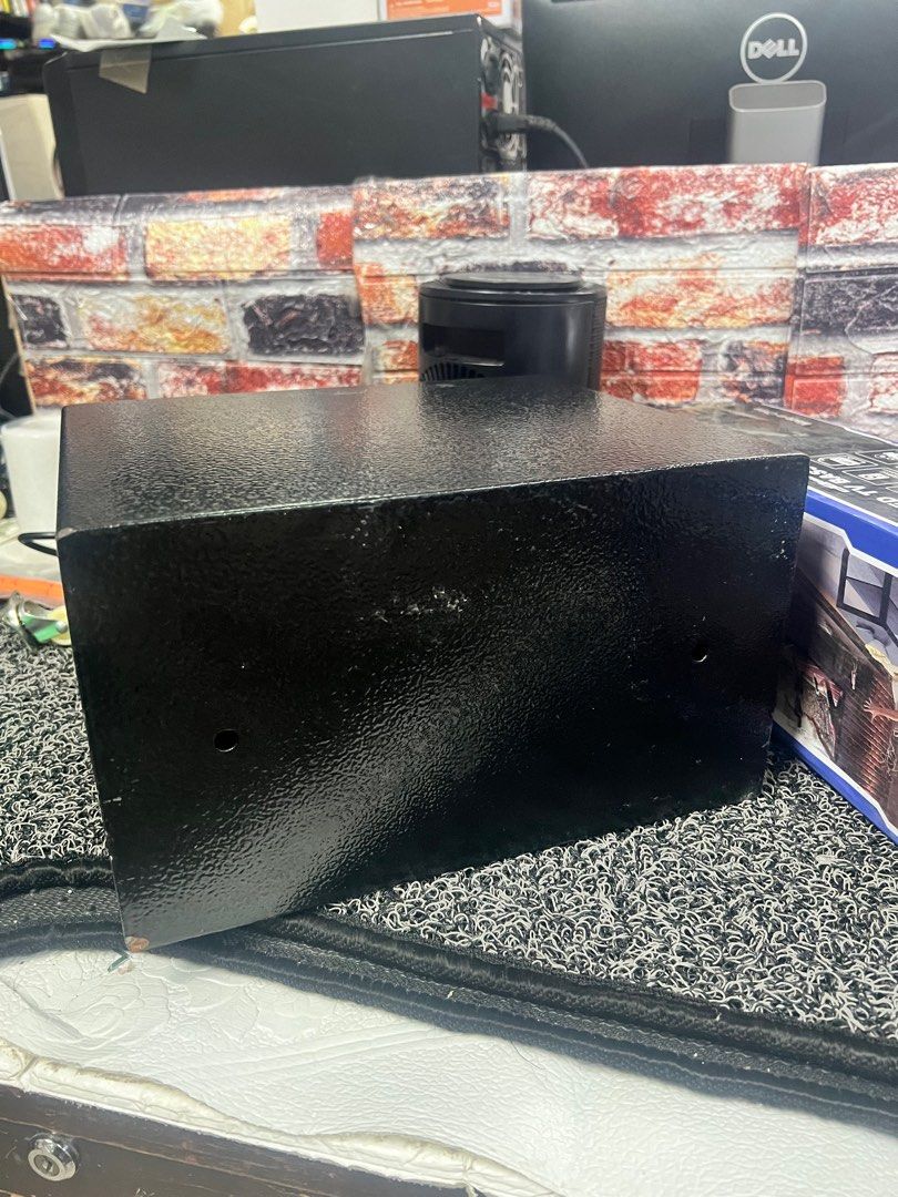 SentrySafe Small Safe No Key No Access (Category: Safe) located in Pasay City. Submitted by meostore (Listing ID 1415849242, Image 3). Description: No Access, No Key Solid Metal Fire Proof 29cm Width 17cm Height 25 inch Length.