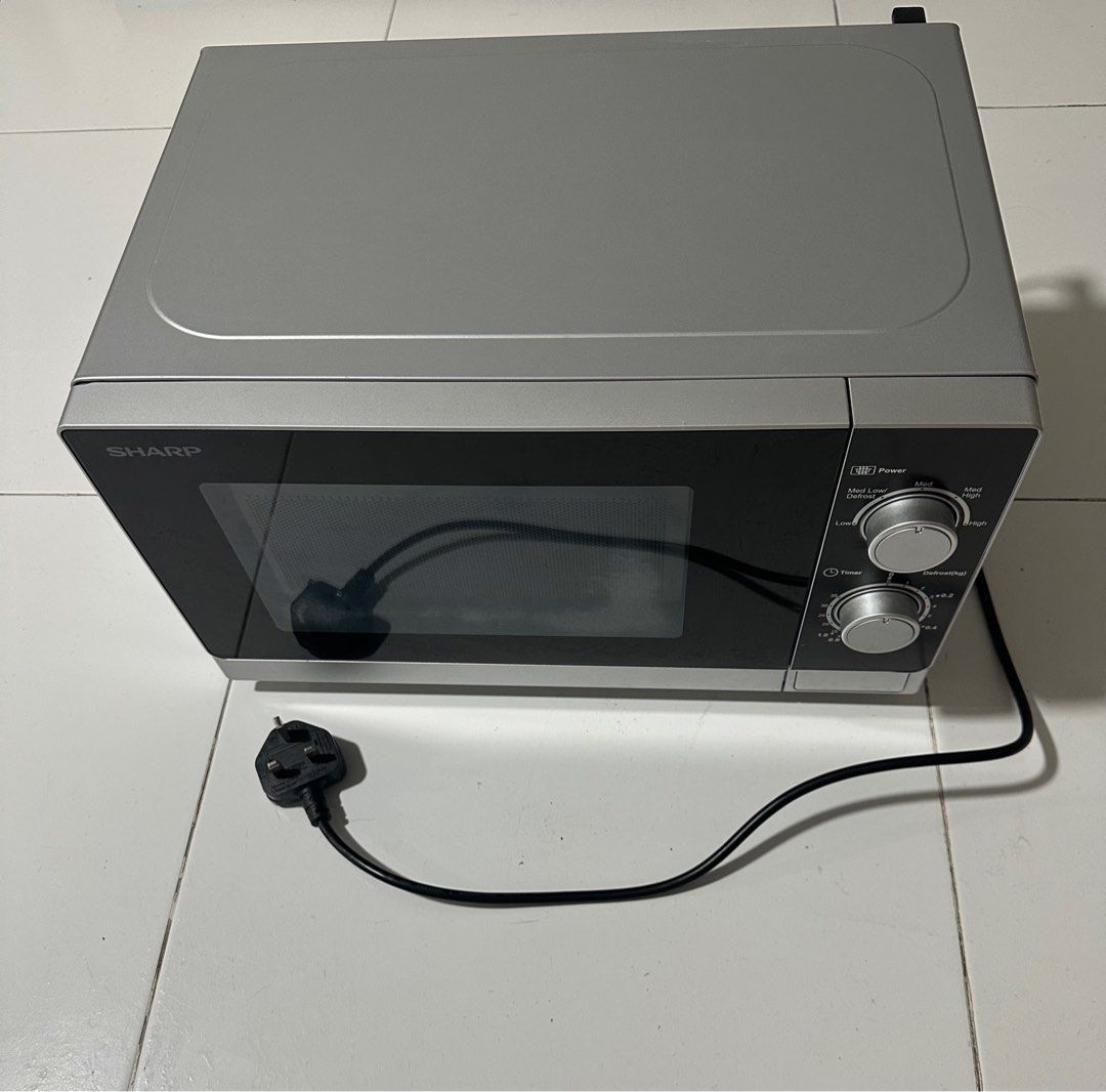Sharp R-20A0(S)V Microwave Oven, TV & Home Appliances, Kitchen ...