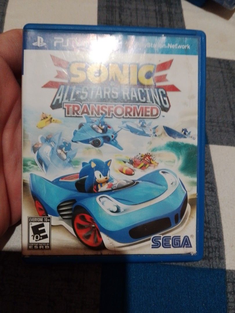 Sonic All-Stars Racing Transformed - PS Vita, Video Gaming, Video Games ...