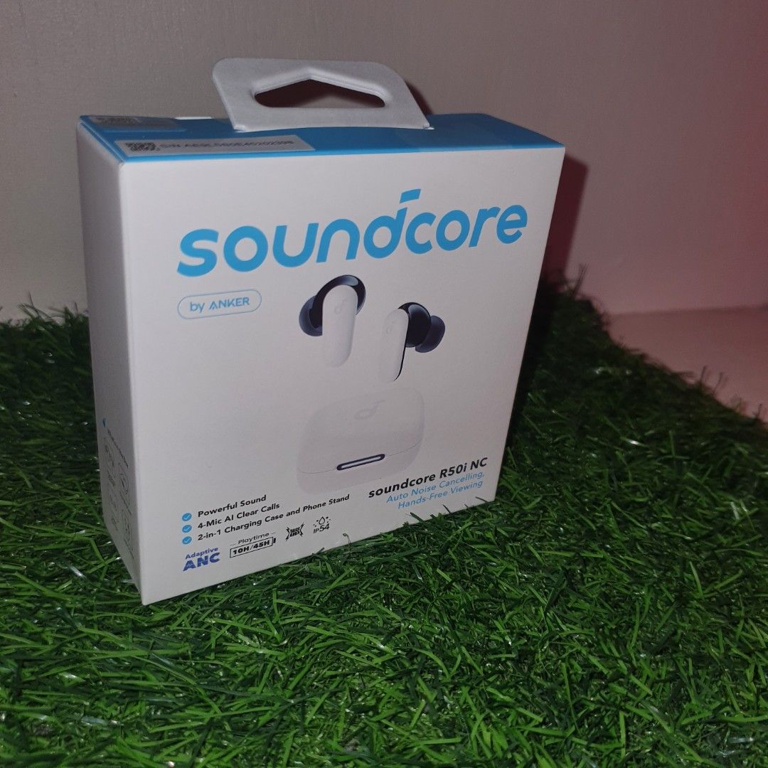 Soundcore r50i nc noise canceling (Category: Earphones) located in Manila. Submitted by mr.fast (Listing ID 1415946210, Image 3). Description: Hello, If you have any questions related to the item, please just message it in a list form so I can answer all at once and let me know when will you be planning in buying it. I typically do not respond on questions already answered to save time. Please read all details for faster transaction. For sale onl