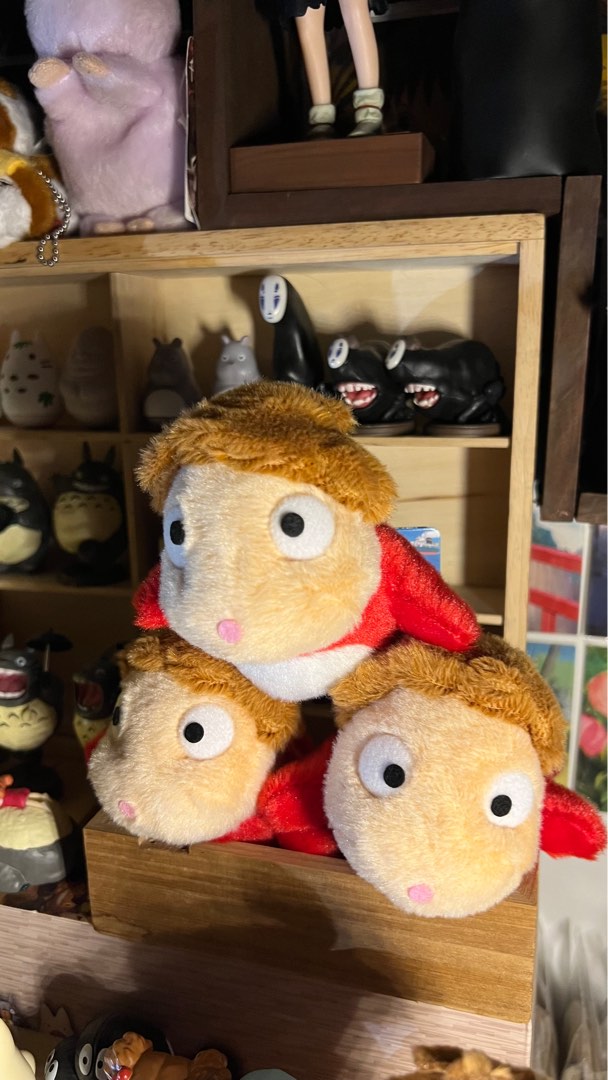 STUDIO GHIBLI - PONYO PLUSH CHARMS, Hobbies & Toys, Toys & Games on ...