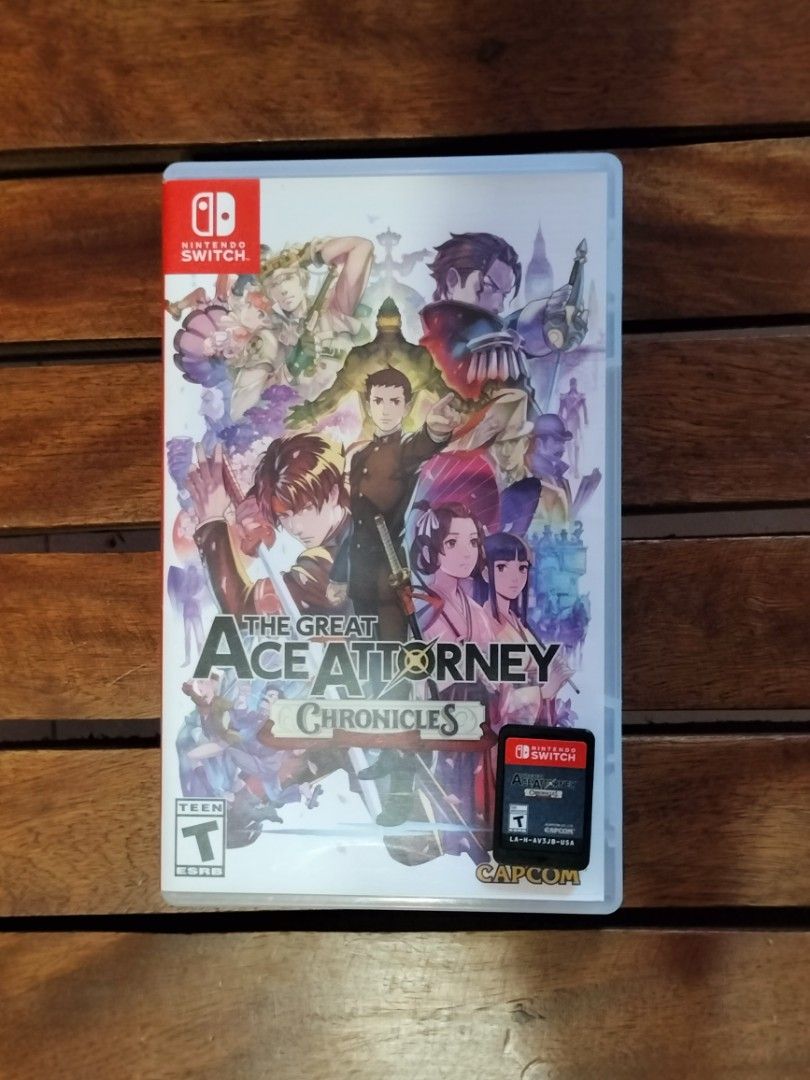 The Great Ace Attorney Chronicles - Nintendo Switch (Category: Nintendo) located in San Pedro. Submitted by FashioNet (Listing ID 1415863465, Image 2). Description: +sf courtesy by buyer rfs: finished playing the game Contact Nelma Cardaño via Messenger for proof of game. Great Ace Attorney Chronicles for Nintendo Switch. Includes the game cartridge and original case. The game is rated T for Teen. The game is in English. The game is compatible wi