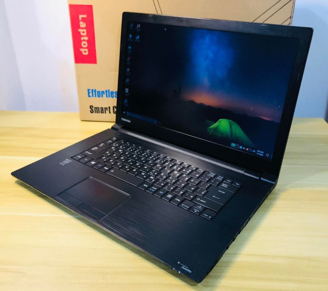TOSHIBA DYNABOOK B65/R 99% SMOOTH (Category: Laptops & Notebooks) located in Quezon City. Submitted by mjmassortedfinds (Listing ID 1415972919, Image 2). Description: 💻 TOSHIBA DYNABOOK B65/R 💻 —₱ 8,499 ONLY😍 (UNIT & CHARGER) 🎁W/FREEBIES 🔎Specs: • INTEL CORE i5 5300U 2.30 GHZ ‼️ • 8 GB RAM • 500 GB STORAGE • 15” WIDESCREEN • 1366 x 768 DISPLAY RESOLUTION • WIFI • HDMI • USB PORT 3.0 (4x) • VGA • SD CARD • AUDIO PORT • LAN 🗨️BUDGET FRIENDLY 