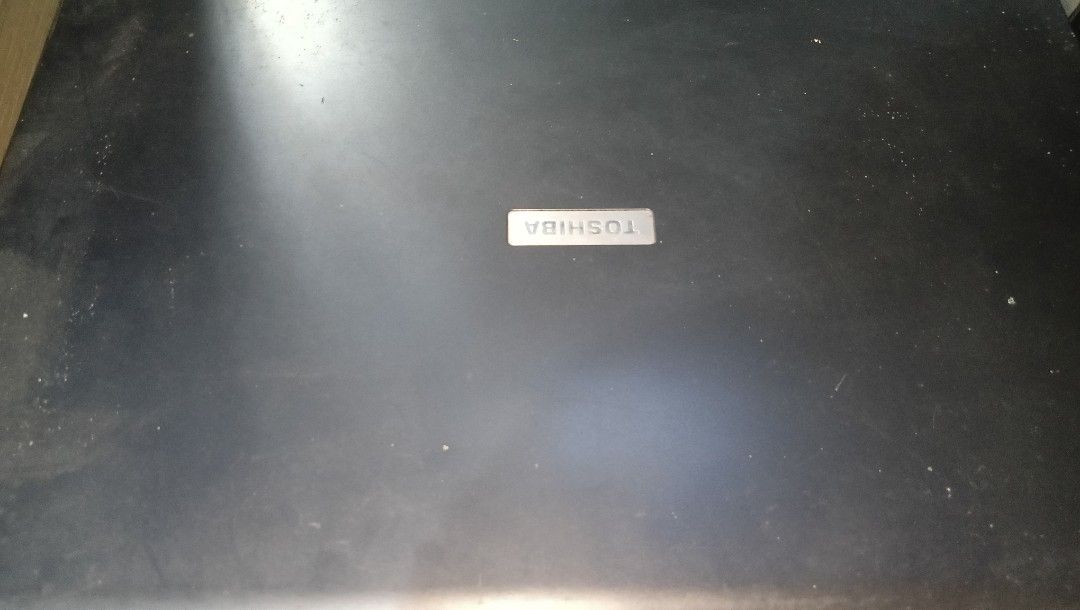 Toshiba Satellite Laptop (Category: Laptops & Notebooks) located in Magsingal. Submitted by mjviloria (Listing ID 1415895905, Image 3). Description: rfs - declutter not sure kung working pa pero working pa ito noong huling ginamit ko. nawala na yung charger..