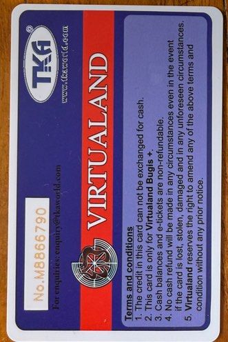 Virtualand Bugis+ Card Arcade Credit, Everything Else on Carousell