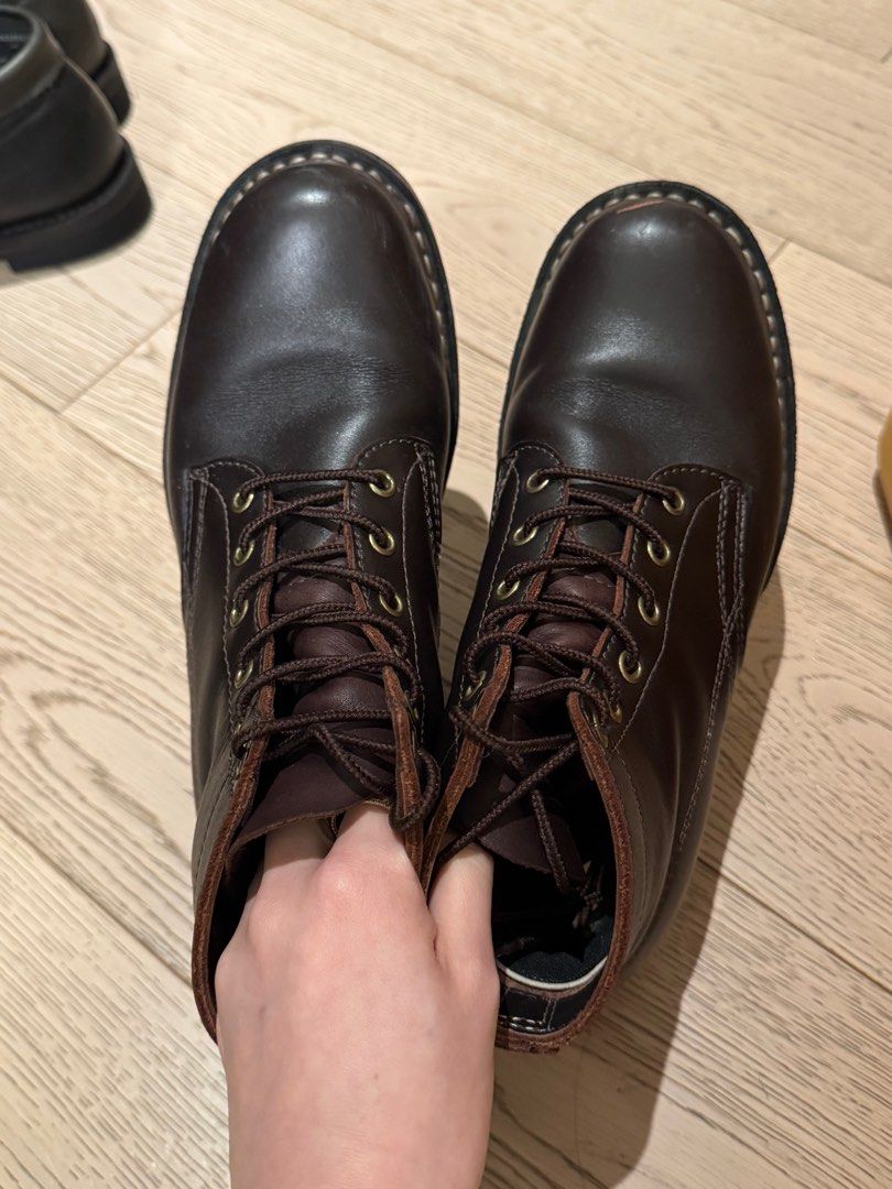 White's boots semi dress Brown Dress, , , - Carousell