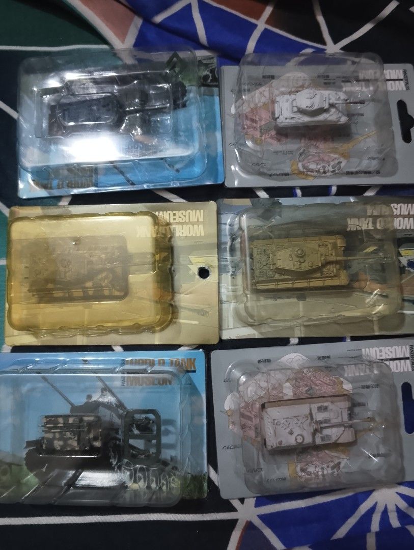 World Tank Museum Miniature Tanks (Category: Vehicle & Diecast Models) located in Manila. Submitted by marcus42 (Listing ID 1415961663, Image 2). Description: - World Tank Museum miniature tanks - Individually packaged - Various models and colors available - Perfect for collectors. - Great for display or gifts 150 each minimum 5 PCs per order.buy all 20 PCs for 2,500.