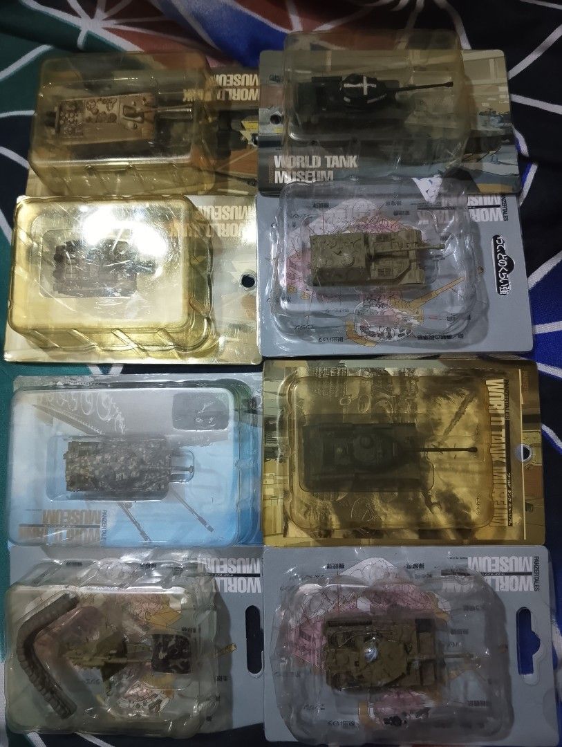 World Tank Museum Miniature Tanks (Category: Vehicle & Diecast Models) located in Manila. Submitted by marcus42 (Listing ID 1415961663, Image 3). Description: - World Tank Museum miniature tanks - Individually packaged - Various models and colors available - Perfect for collectors. - Great for display or gifts 150 each minimum 5 PCs per order.buy all 20 PCs for 2,500.