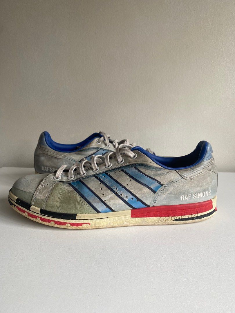 adidas x raf simons micropacer stan smith (Category: Sneakers) located in Quezon City. Submitted by maxvintage (Listing ID 1416080802, Image 1). Description: size 11 (can fit an 11.5) pair only 9/10 condi firm on price now. PM to deal.