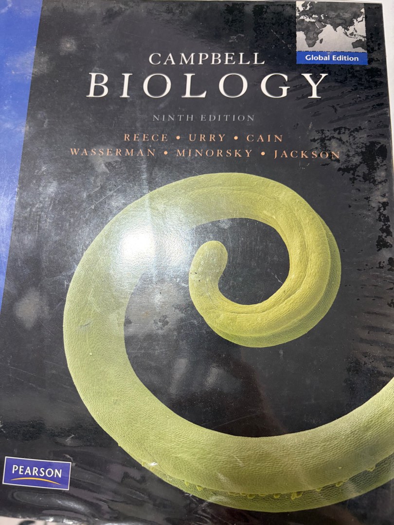 Campbell Biology, 9th Edition, Global Edition, Hobbies & Toys, Books & Magazines, Textbooks on ...