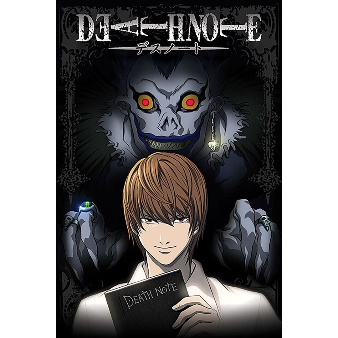 Death note official licensed poster (Category: Art & Prints) located in Manila. Submitted by ramonrobin.cruz (Listing ID 1416159337, Image 3). Description: Death note official licensed poster ₱1,250 each poster Brand New sealed made in UK Size 36by24inches.
