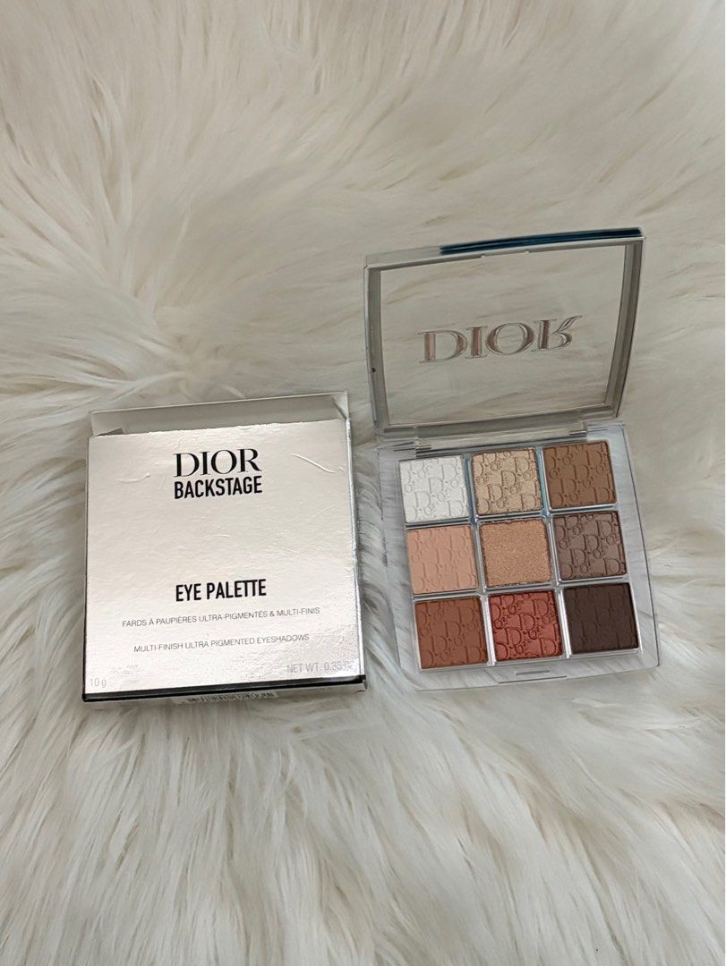 DIOR EYE PALETT001 NUDE ESSENTIAL (Category: Makeup) located in San Juan City. Submitted by cashfrancefashioncosmetics_ph (Listing ID 1416018513, Image 1). Description: DIOR EYE PALETT001 NUDE ESSENTIAL Shade Pearly white Shimmer light gold Matte warm mauve Shimmer beige Satin rose bronze Shimmer brown Matte brown Matte ochre Shimmer red copper.