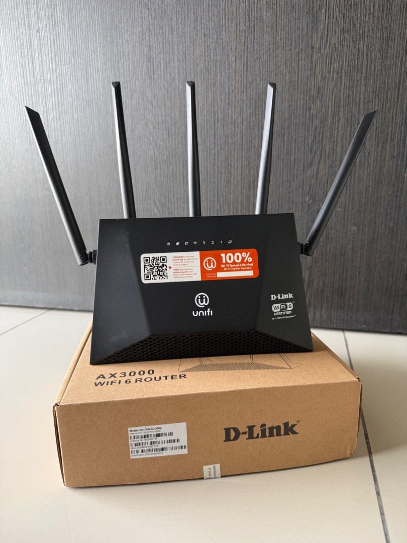 D-Link AX3000 WiFi 6 Router, Computers & Tech, Parts & Accessories ...