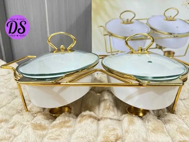 Dual Elegant Chafing Dish (Category: Food Organization & Storage) located in Makati City. Submitted by oideme (Listing ID 1416150874, Image 2). Description: .