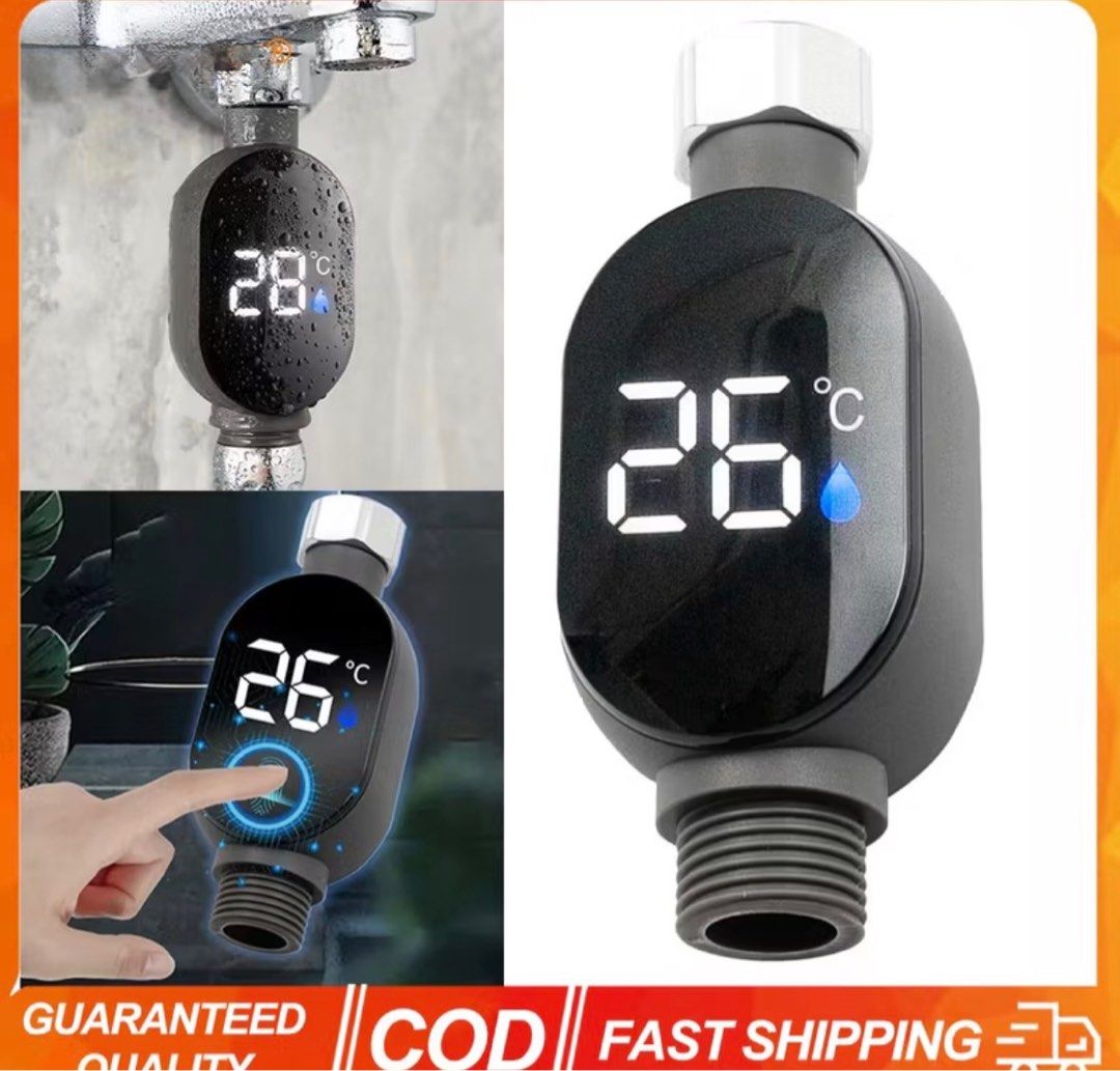 [EASY INSTALLMENT] LED Display Water Temperature | Waterproof Water ...
