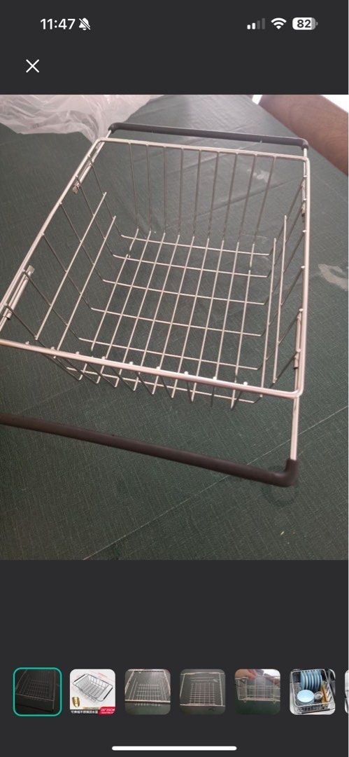 Expandable Stainless Steel Dish Rack459503425375457281
