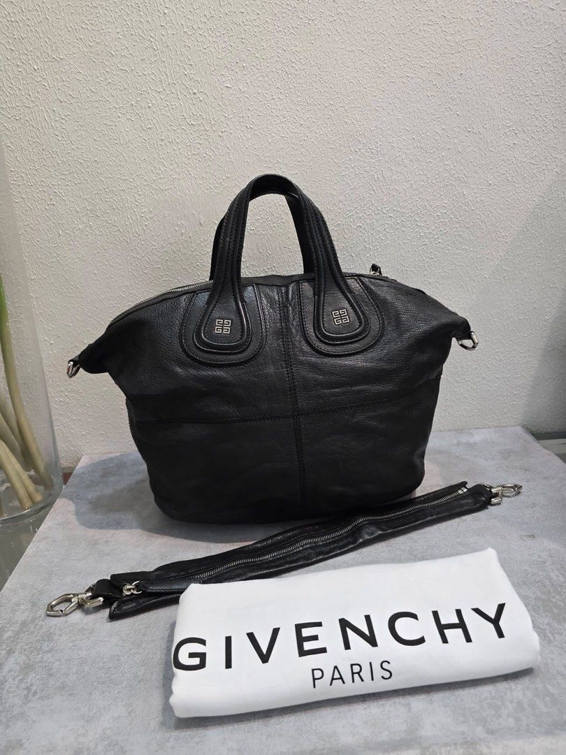 givenchy nightingale medium authentic (Category: Luxury Bags & Wallets) located in Davao. Submitted by jackie2276 (Listing ID 1416087450, Image 2). Description: in good condition colorate 10/10 nice leather.