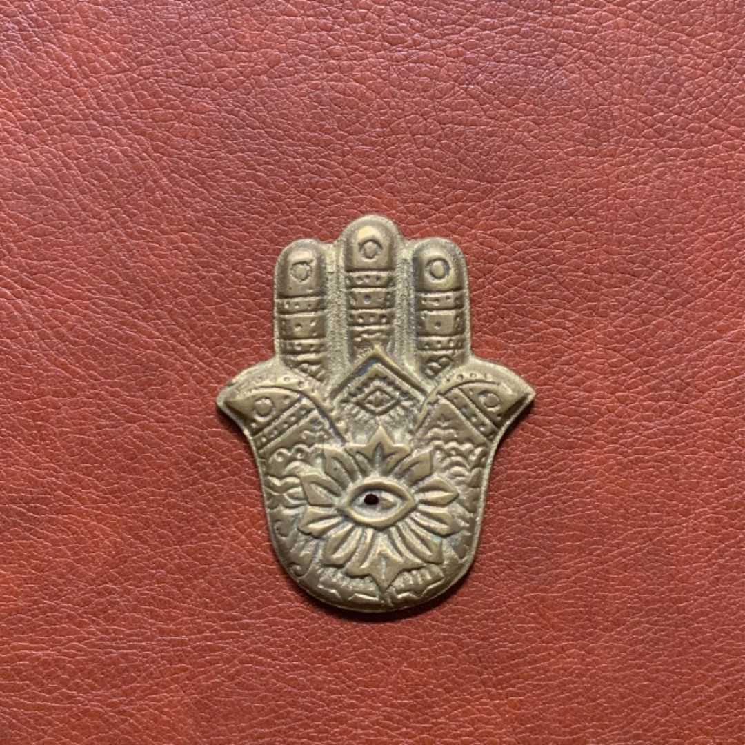 Handmade Hamsa hand insense holder / paper weight (Category: Other Home Decor) located in Quezon City. Submitted by nuevoviejo (Listing ID 1416030985, Image 1). Description: .