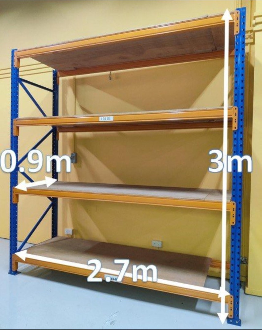 Heavy Duty Rack Warehouse Racking, Furniture & Home Living, Furniture ...