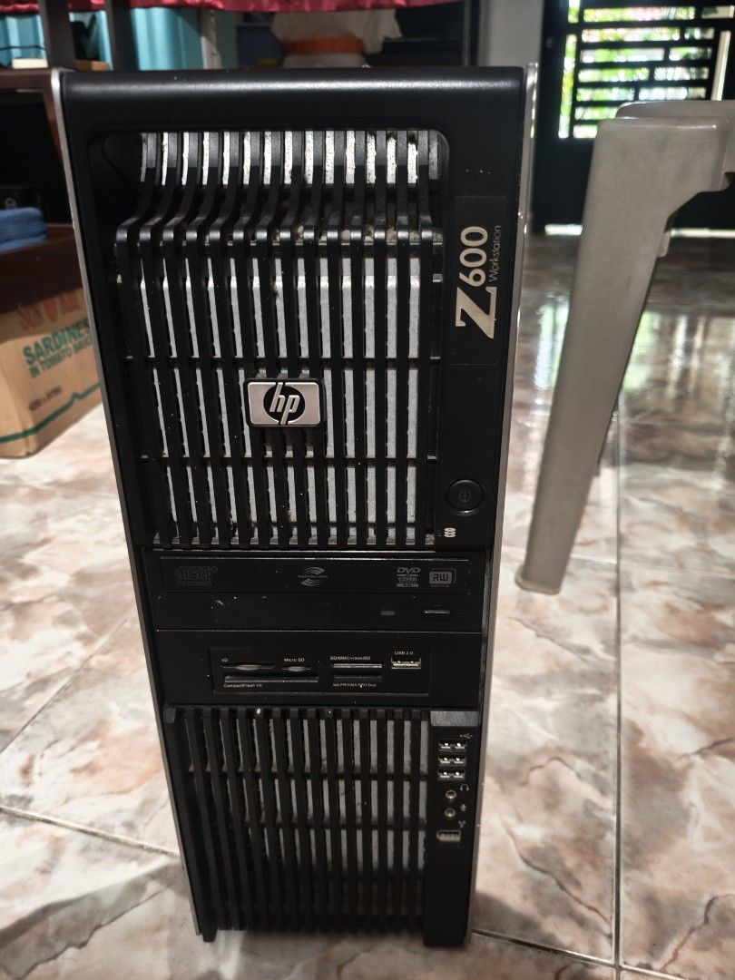 HP Z600 Workstation Desktop Computer65106686332290110