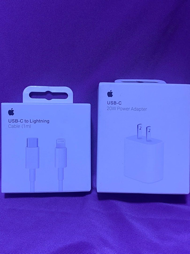 IPHONE 14/13/12/11 20W ADAPTER 1M CABLE (Category: Chargers & Cables) located in Manila. Submitted by dimple162 (Listing ID 1416029458, Image 1). Description: .